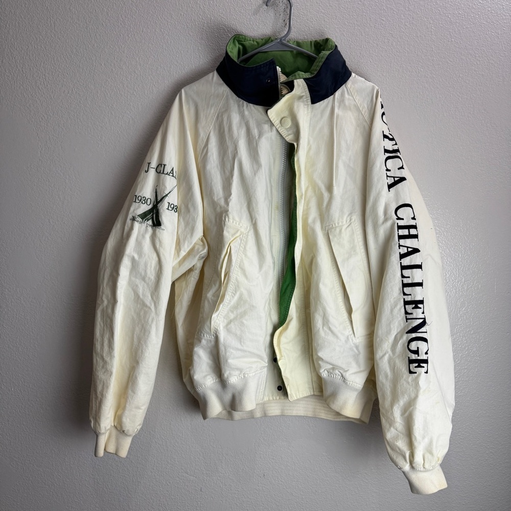 Nautica Challenge Vintage Jacket Y2K Size XXL